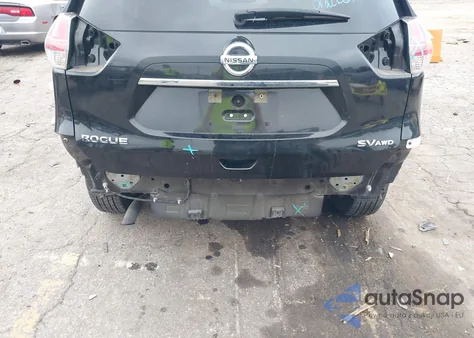 2016 Nissan Rogue Sv из США, поврежденный, VIN KNMAT2MV5GP674272